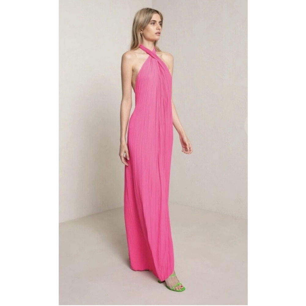 ALC Rio dress in neon pink size 0